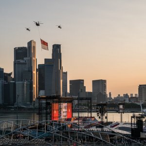 7 - 6.47pm National Flag flypast