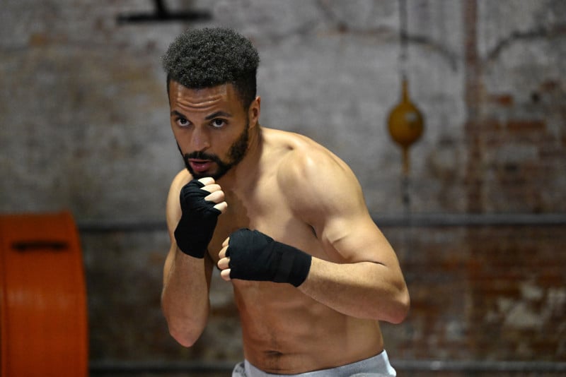 Portrait of a boxer taken with the Nikon Z9 Portrait of a boxer taken with the Nikon Z9