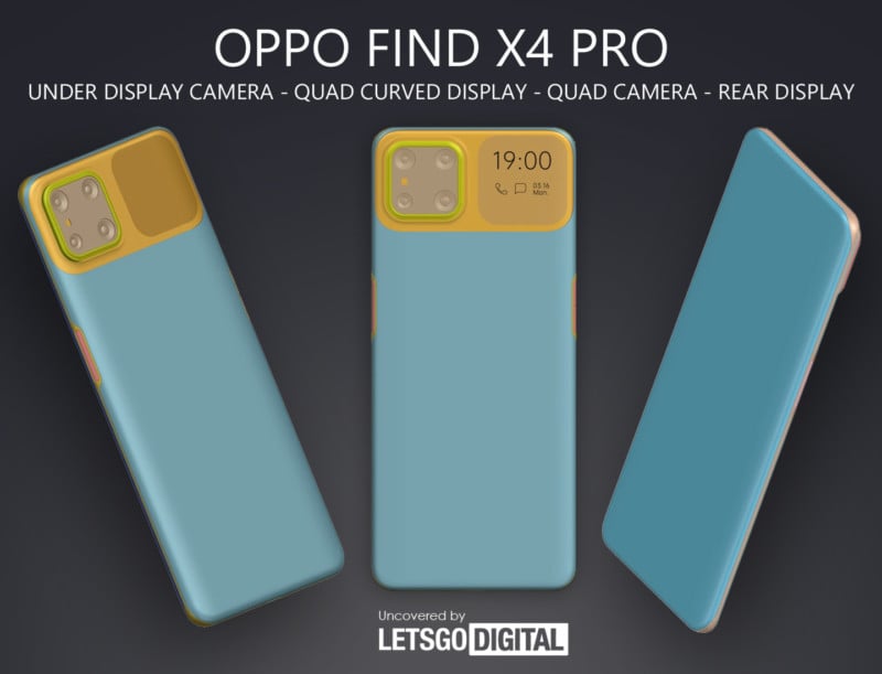 fdesign patent oppo find x4 pro fdesign patent oppo find x4 pro
