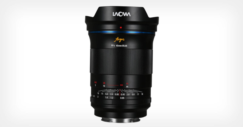 The Venus Optics Laowa Argus 45mm f/0.95 FF lens The Venus Optics Laowa Argus 45mm f/0.95 FF lens