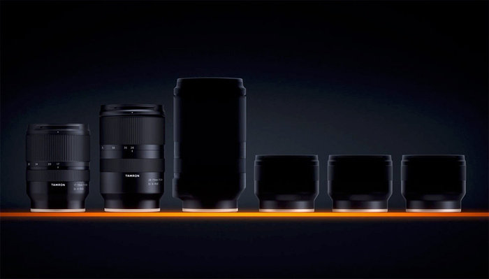 Tamron Teases Four New Lenses for Sony Full-Frame Cameras