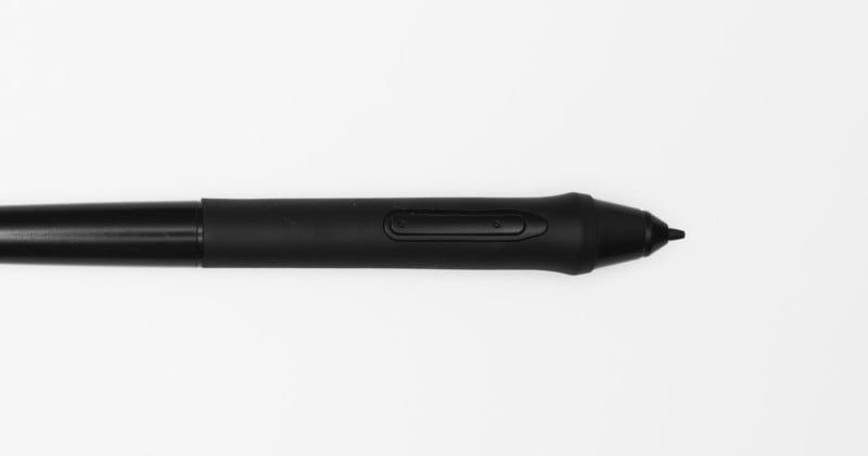 A stylus used for retouching photos