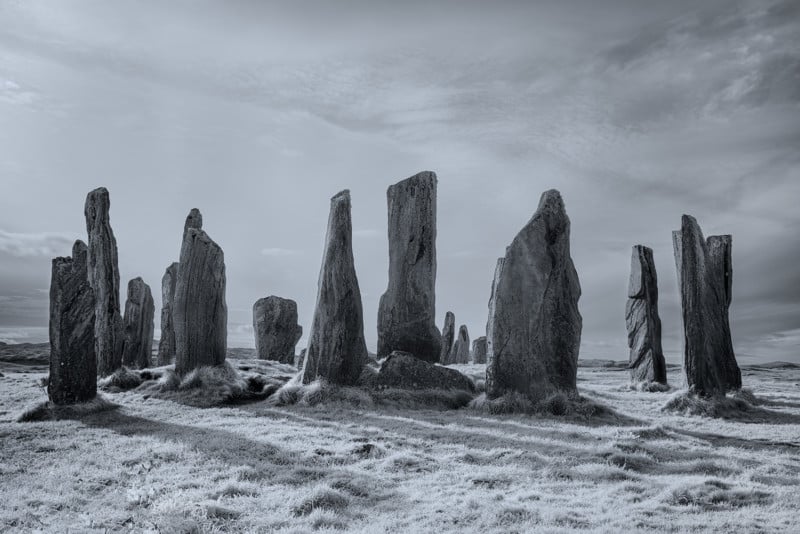 The Callanais Standing Stones in Scotland The Callanais Standing Stones in Scotland
