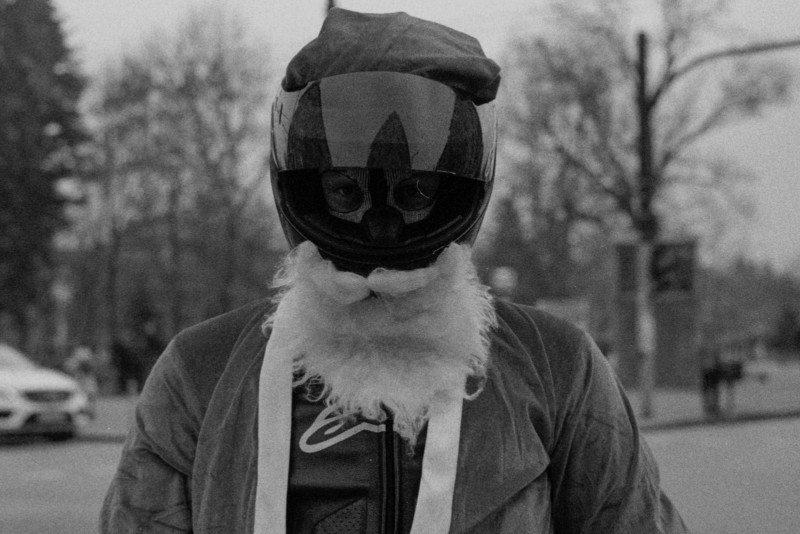 A portrait of a person wearing winter clothing A portrait of a person wearing winter clothing