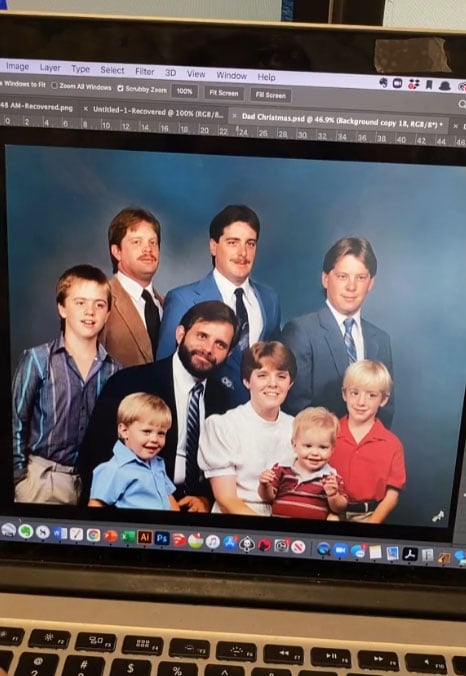 A family portrait in Photoshop