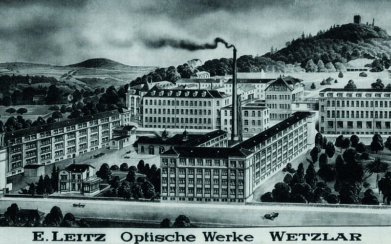 Leitz Optical works in 1910