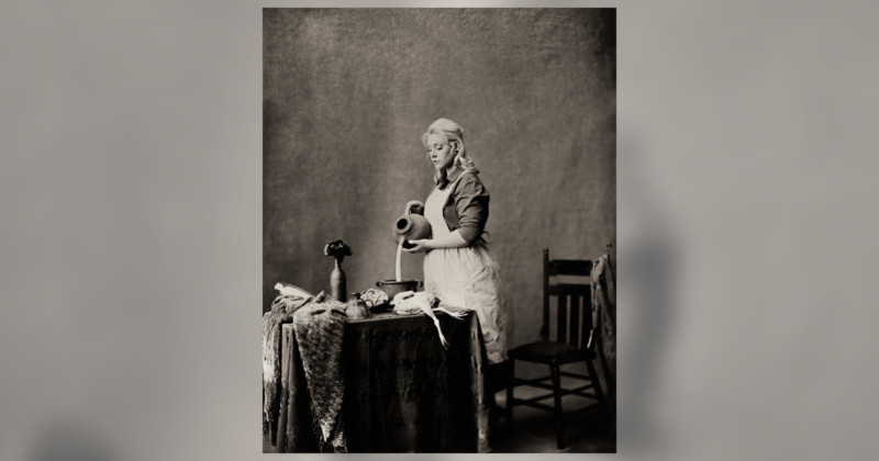 Eve Marie Lancaster - Maiden Pouring Milk Eve Marie Lancaster - Maiden Pouring Milk