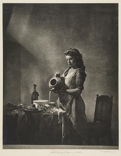 William-Mortensen-Maid-Servant-Pouring-Milk-1938.jpg