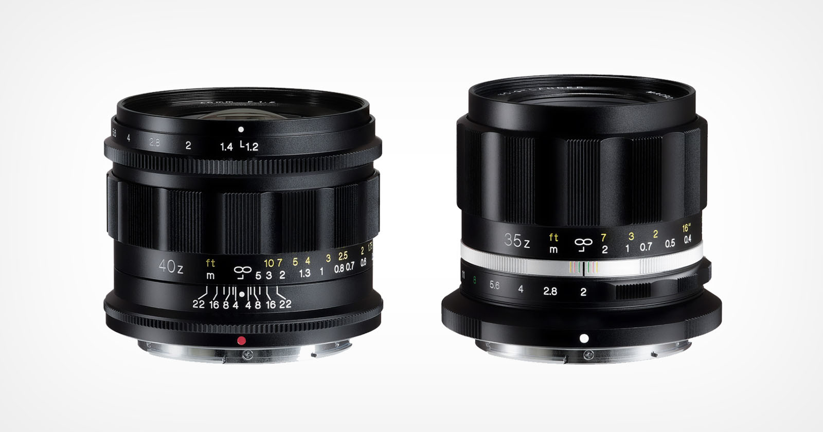 40mm f/1.2 and 35mm f/2
