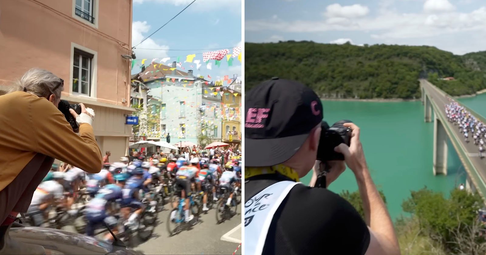 A day in the life of two cycling photographers