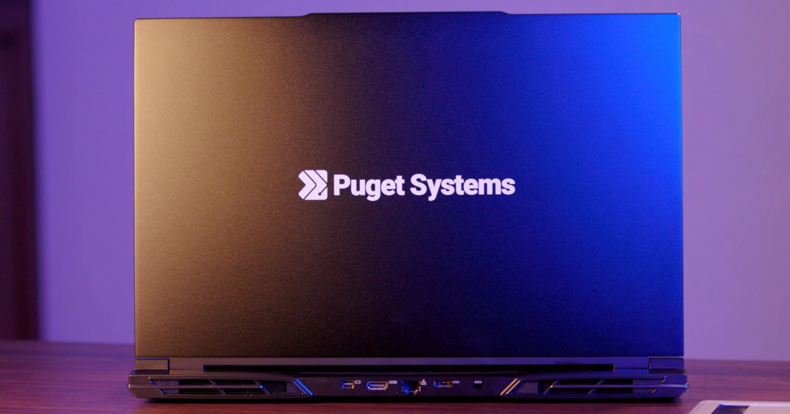 Puget Systems Mobile 17 workstation laptop