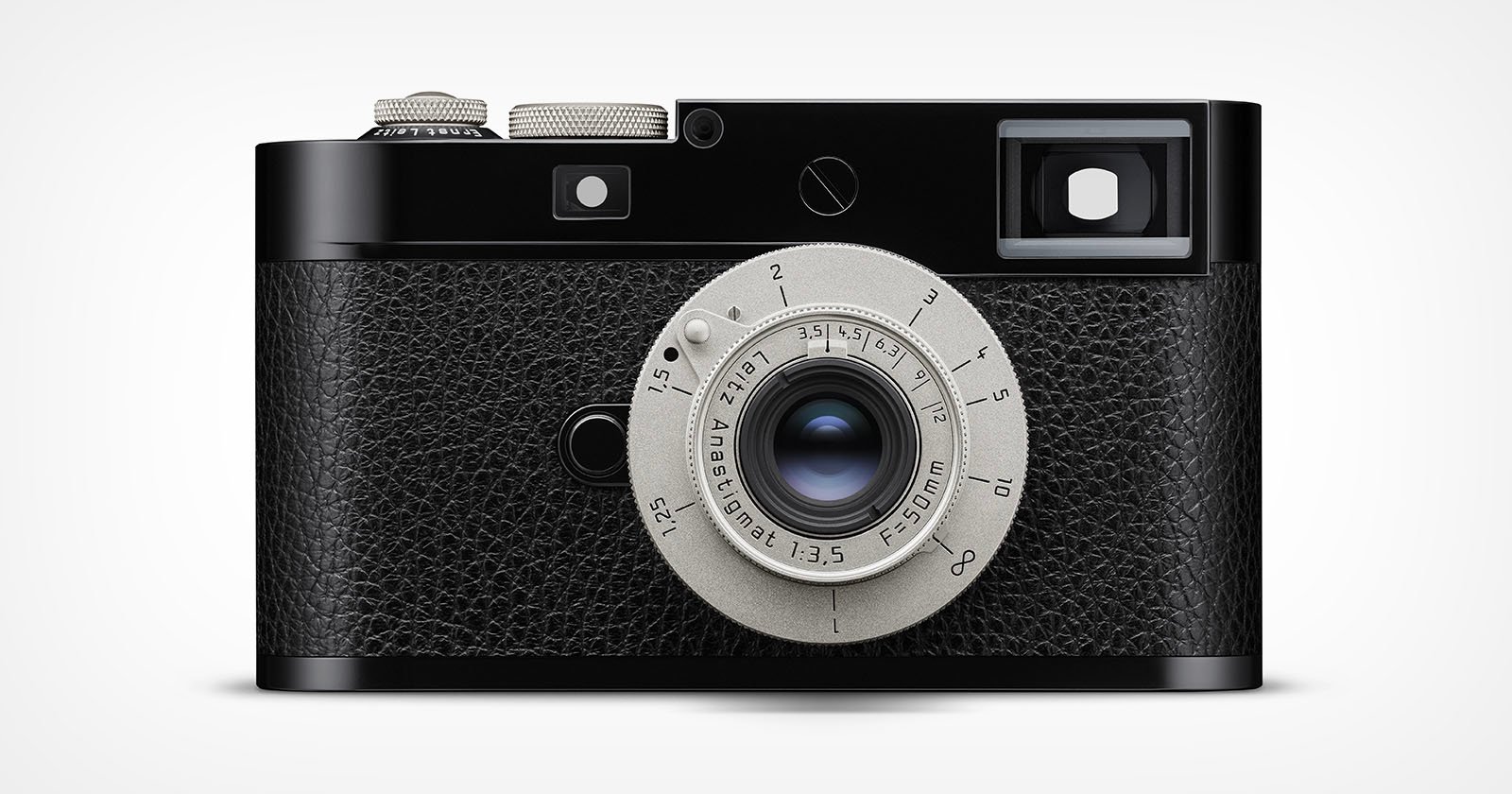 A black and silver vintage-style camera with a textured grip, a round lens in the center, and a viewfinder on the top right side against a plain white background. A black and silver vintage-style camera with a textured grip, a round lens in the center, and a viewfinder on the top right side against a plain white background.